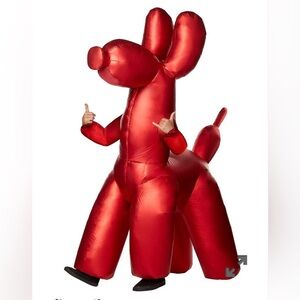 Balloon dog costume adult sized